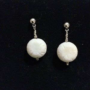Volcanic stone Earrings-very lightweight